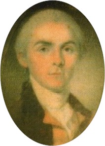 Period portrait of Captain Robert Forsyth, first U.S. Marshal for Georgia and namesake of the Robert Forsyth Chapter SAR